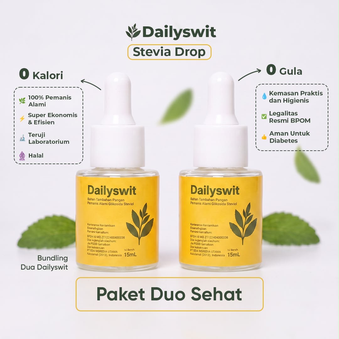 Paket Duo Dailyswit isi dua botol